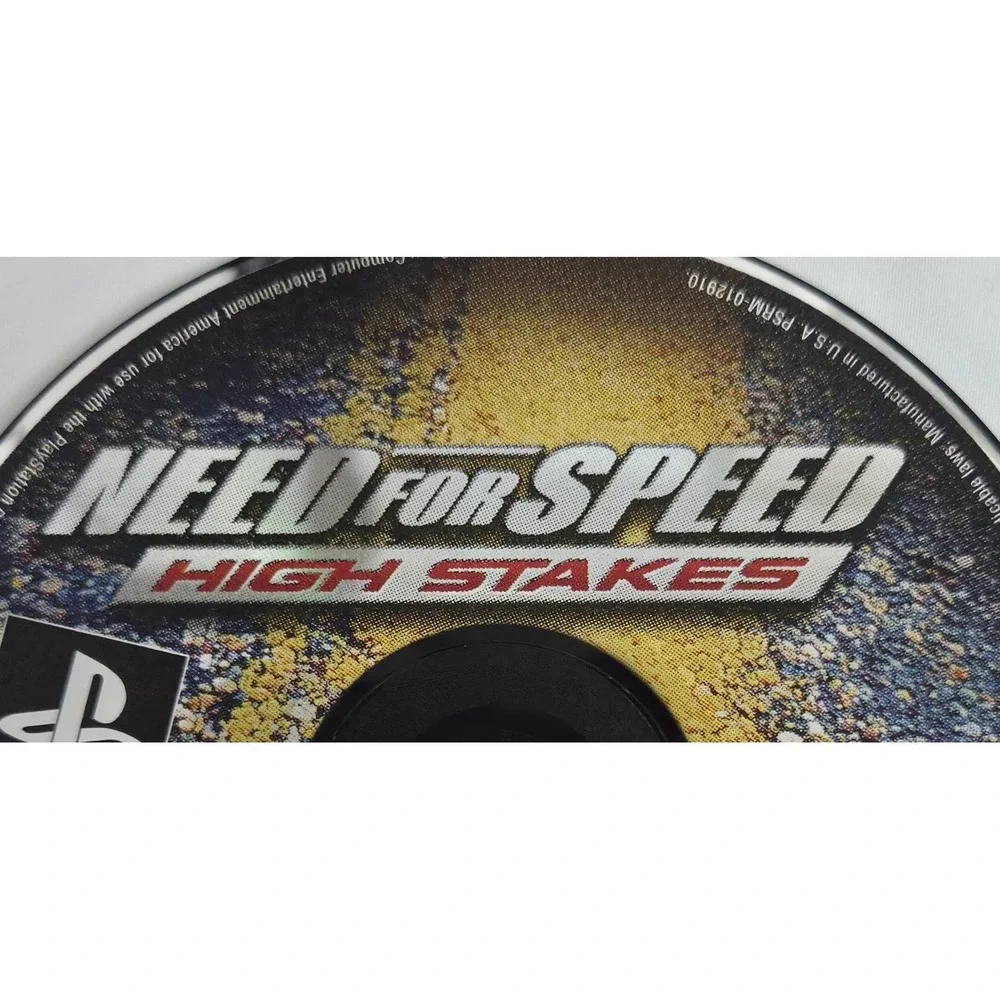 Need for Speed:‎ High Stakes (Sony PlayStation 1, 1999) Loose Disc - Tested